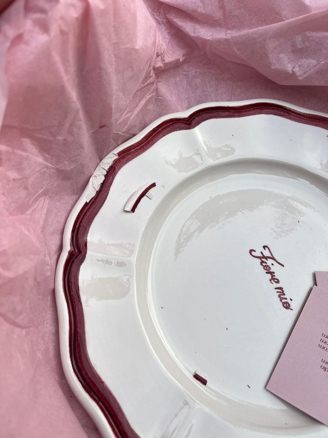 Customer photo review of Custom Musae Plate