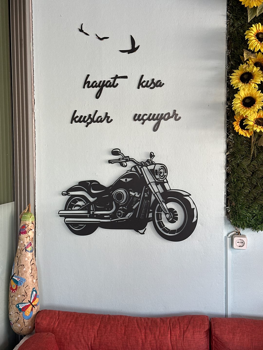 Customer photo review of Harley-Davidson – Motor Metal Duvar Dekoru