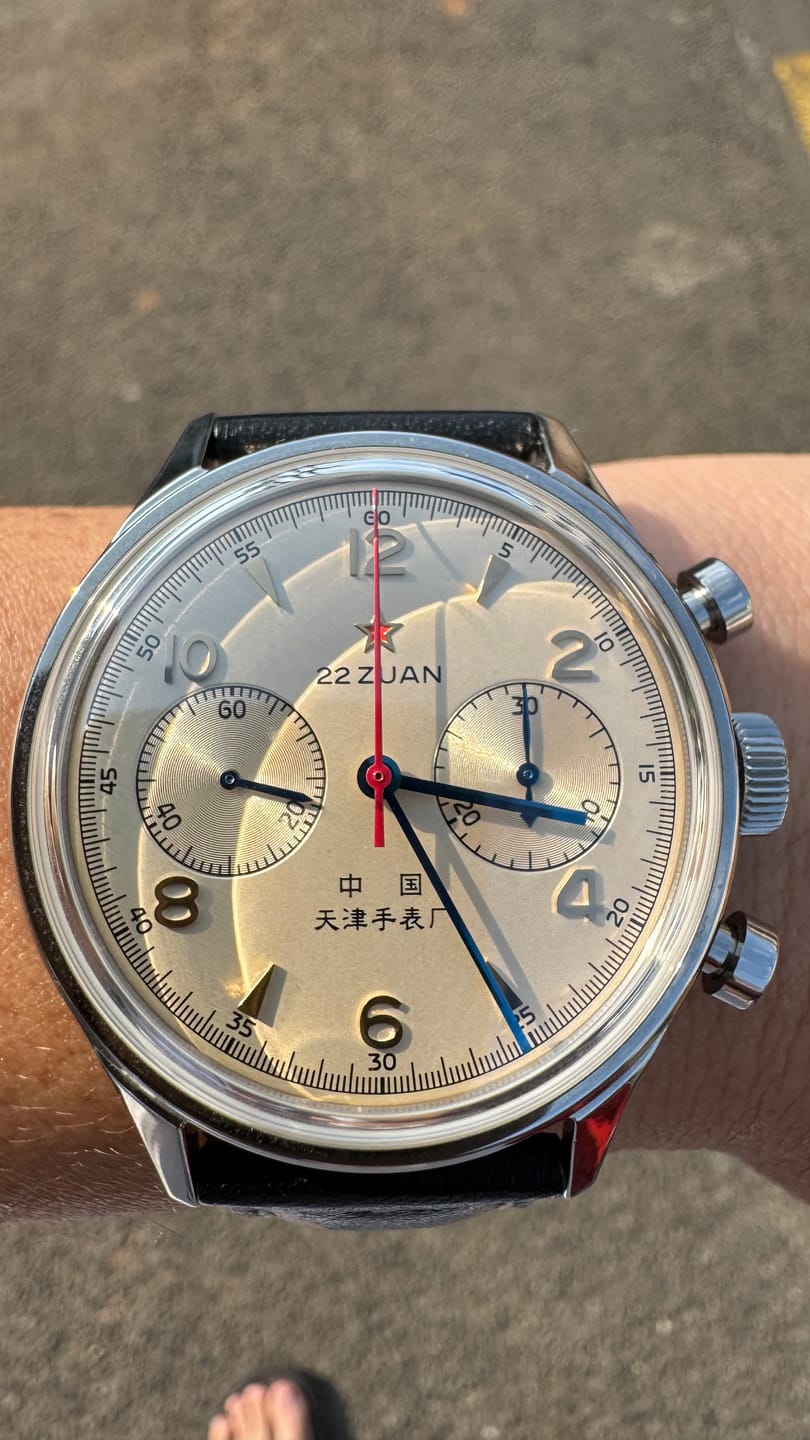 Customer photo review of 1963 Series Chronograph Watch Times Edition 40mm