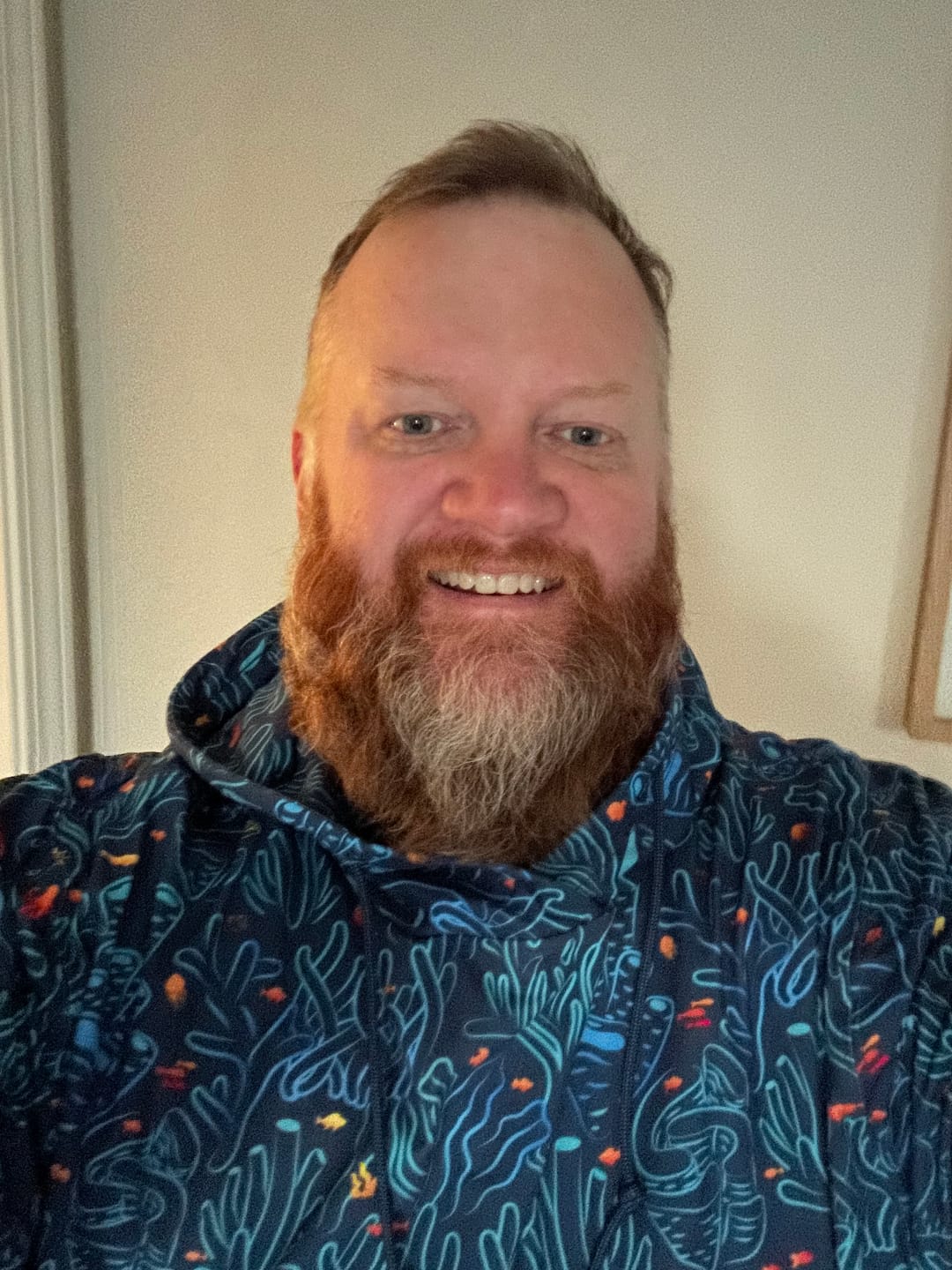 Customer photo review of Coral – Performance Hoodie