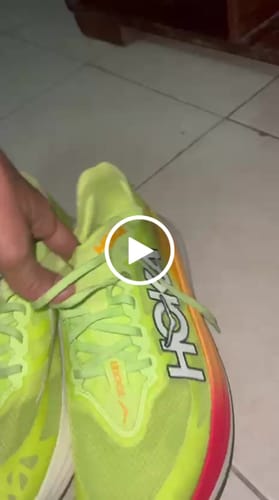 Customer video review of Hoka Rocket X 2 Unisex Lettuce Solar Flare