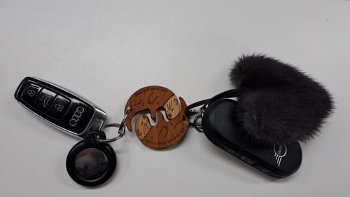 Customer photo review of Otter Partner - Schlüsselanhänger (2 Anhänger)