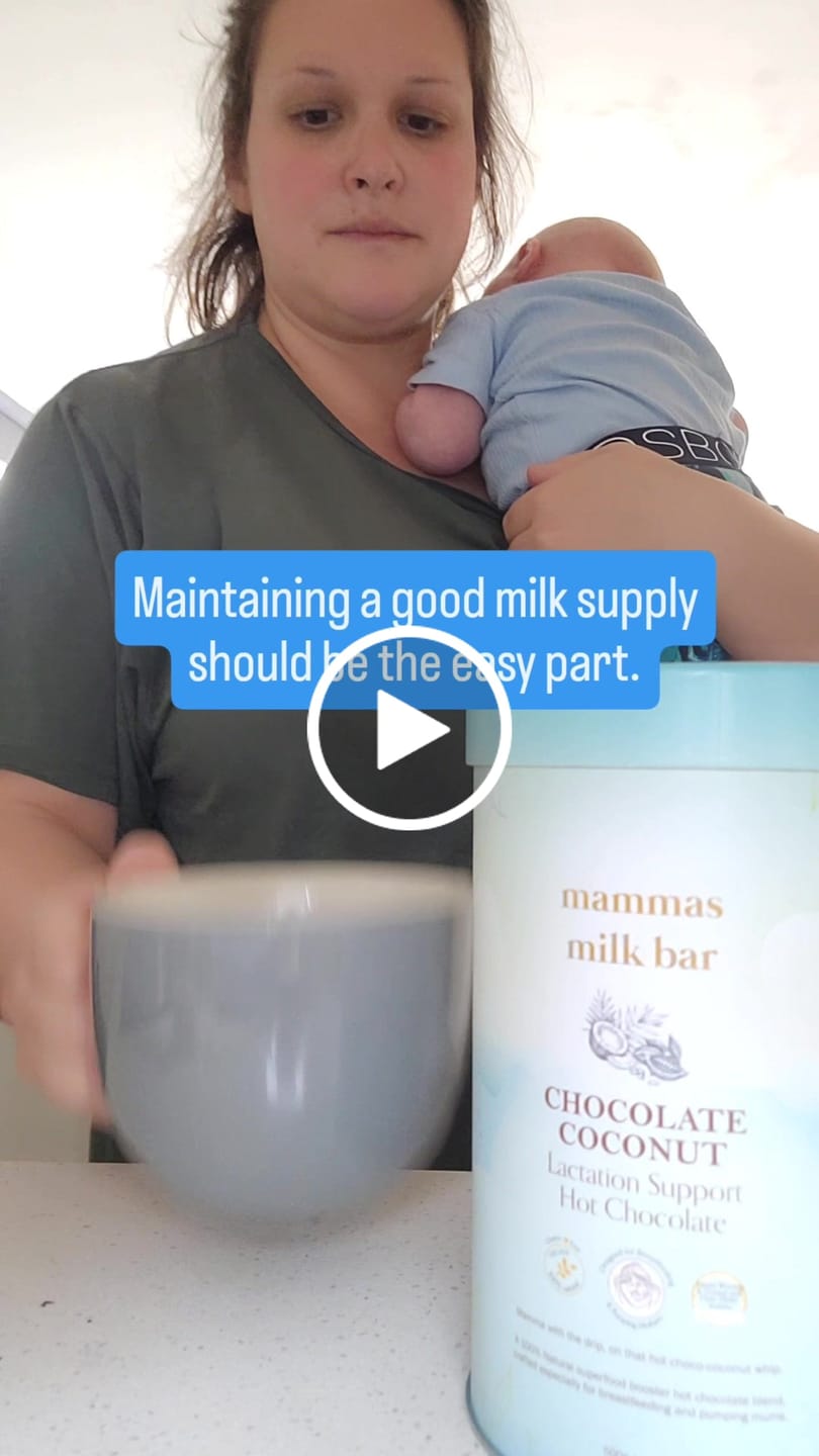 Customer video review of Lactation Hot Chocolate - Coconut Chocolate
