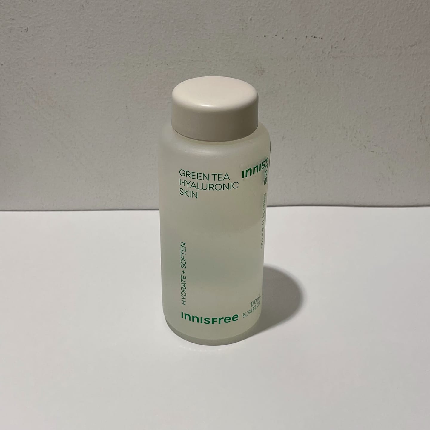 Customer photo review of グリーンティー　ヒアルロン　スキン