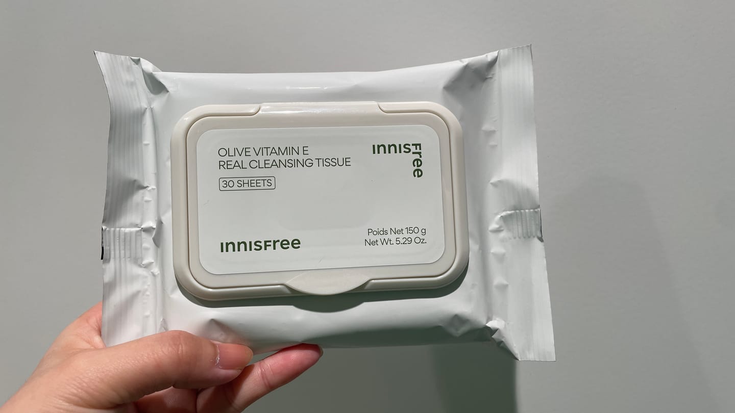 Customer photo review of オリーブ　ビタミンE　リアル　クレンジングシート