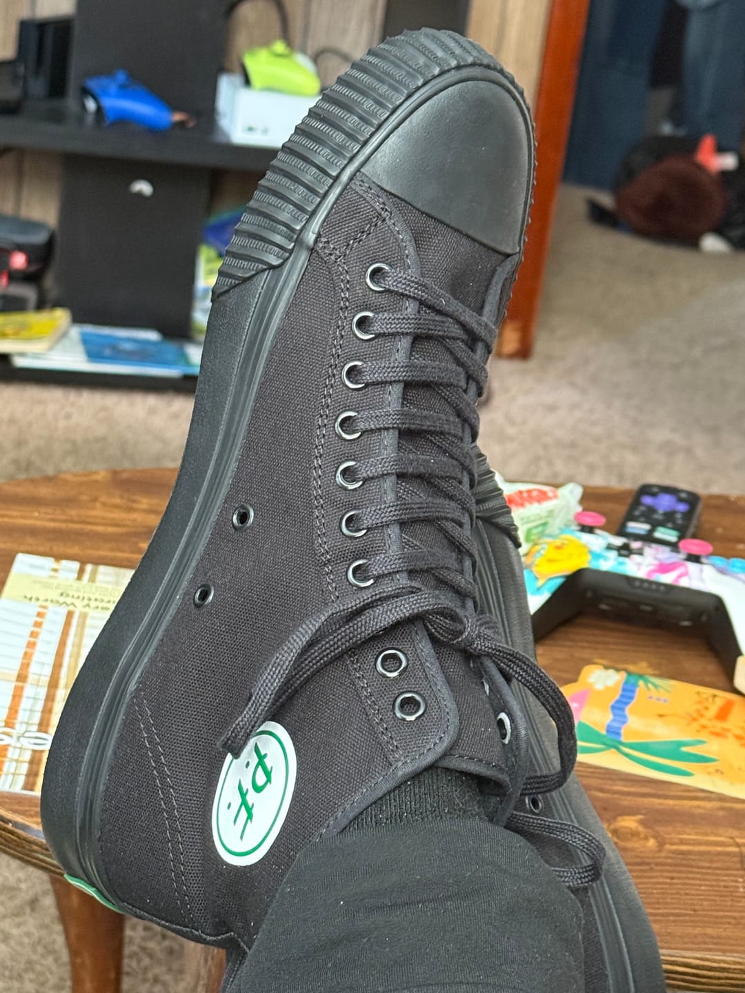 Customer photo review of 1993 Center High-Top Black