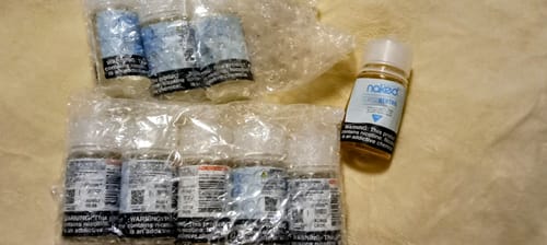 Customer photo review of Naked 100 Crisp Menthol 60ml Vape Juice