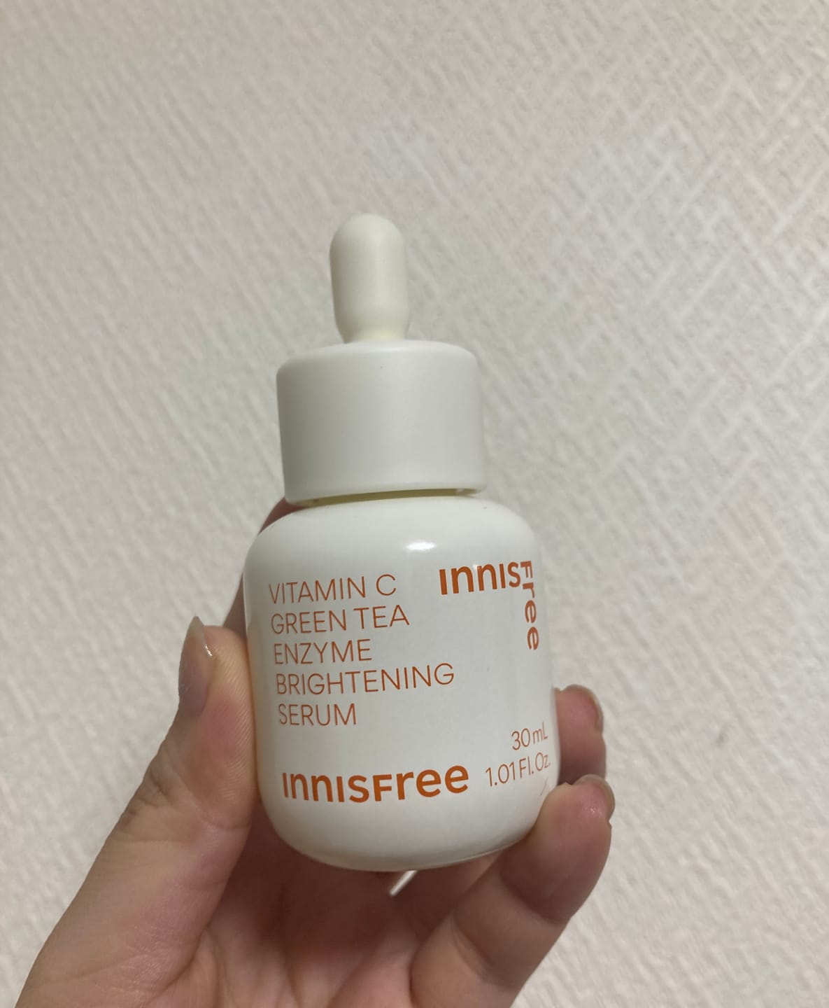Customer photo review of ビタC　グリーンティーエンザイム　ブライト　セラム