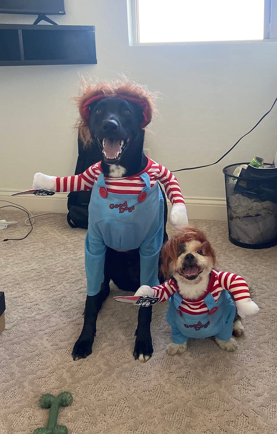 Customer photo review of Overalls with Knife Holder costume
