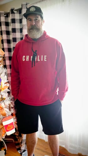 Customer photo review of Air Charlie Hoodie
