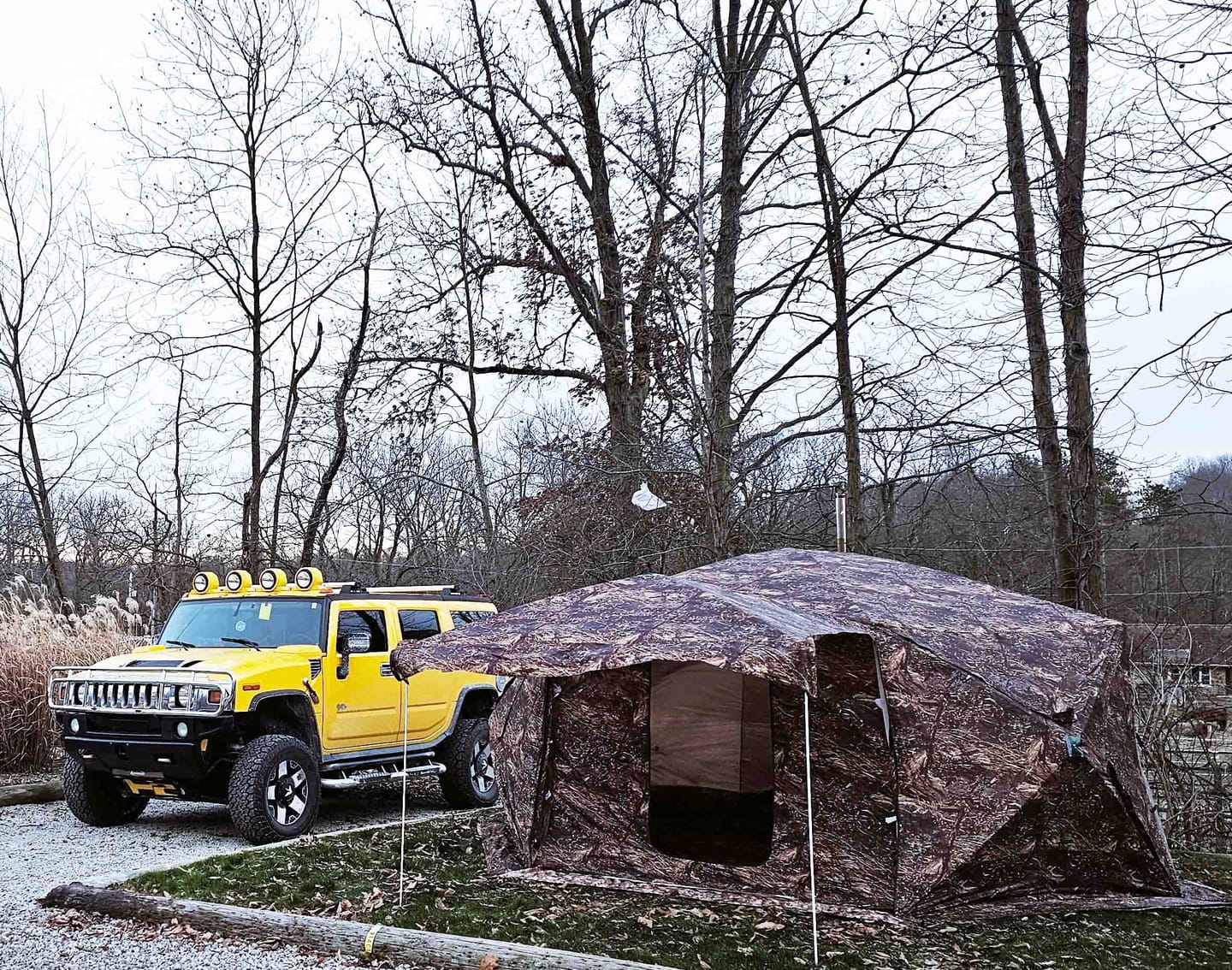 Customer photo review of RBM All-Seasons tent  Hexagon for 2-9 person