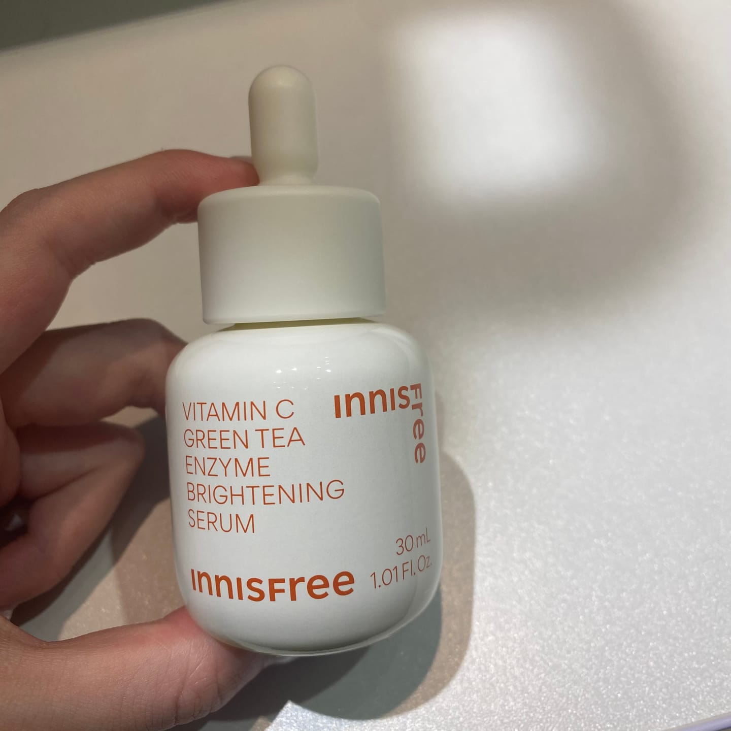 Customer photo review of ビタC　グリーンティーエンザイム　ブライト　セラム