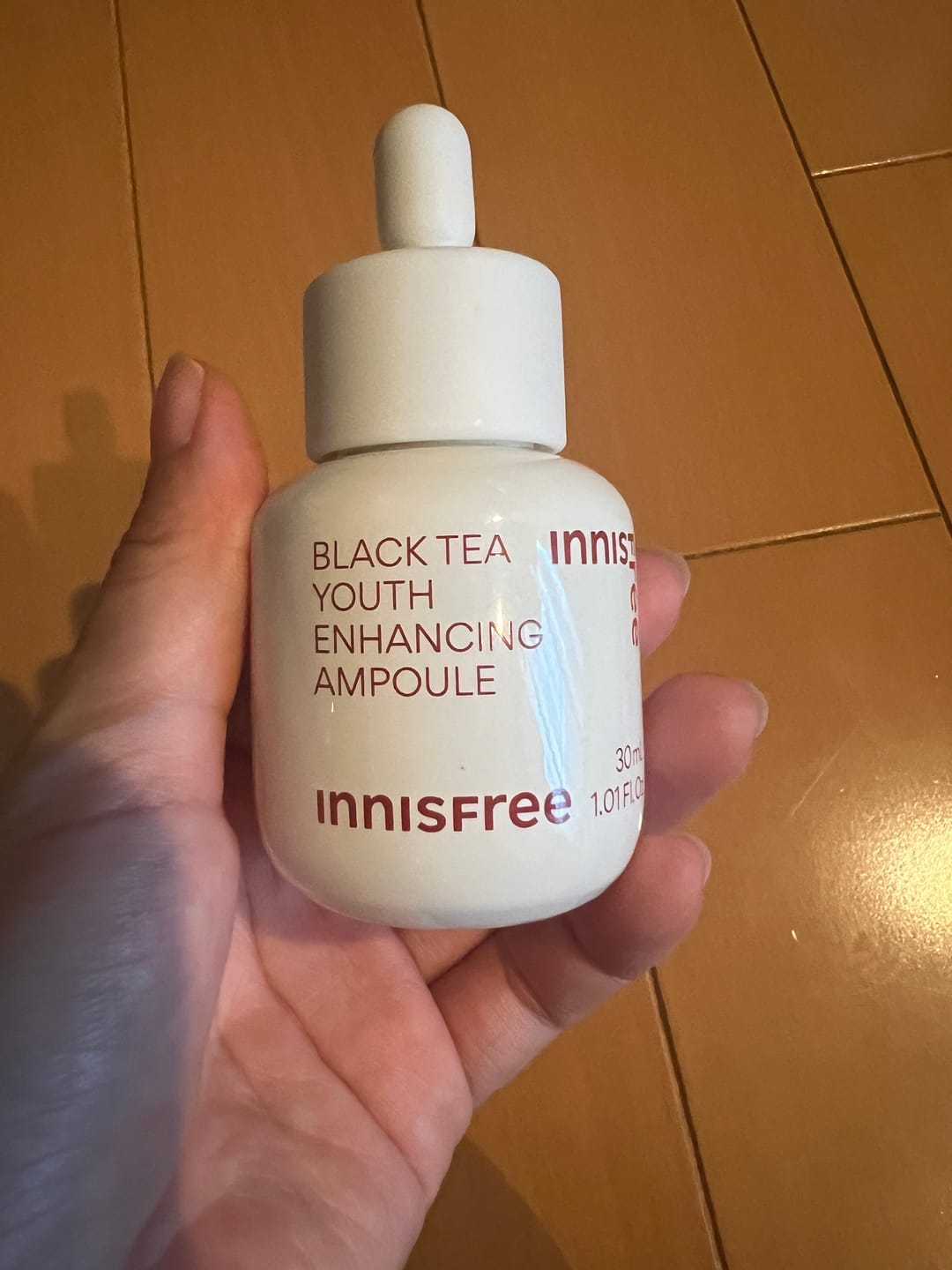 Customer photo review of ブラックティー　ユース　セラム