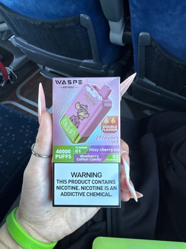 Customer photo review of WASPE FIHP 40000 Puffs | Doble sabor
