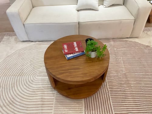 Customer photo review of Rustic Large Wooden Sculpture For Furniture Art Feature