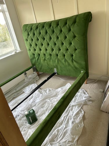 Customer photo review of Fabric Paint -- Green