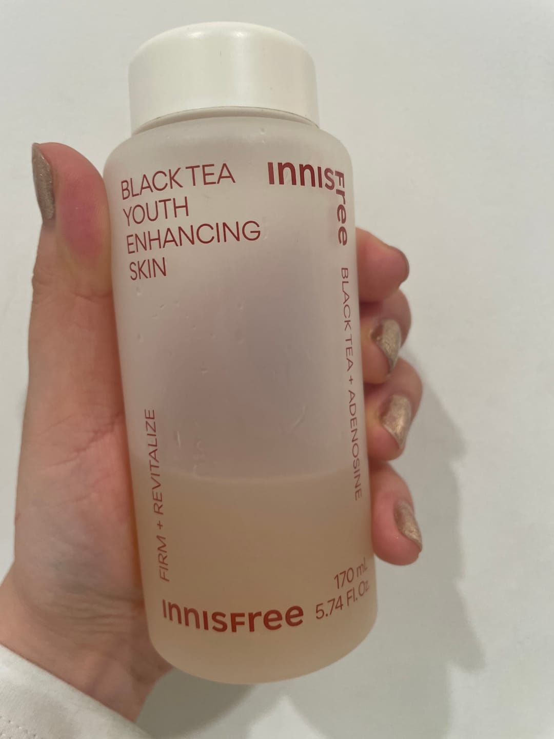 Customer photo review of ブラックティー ユース スキン