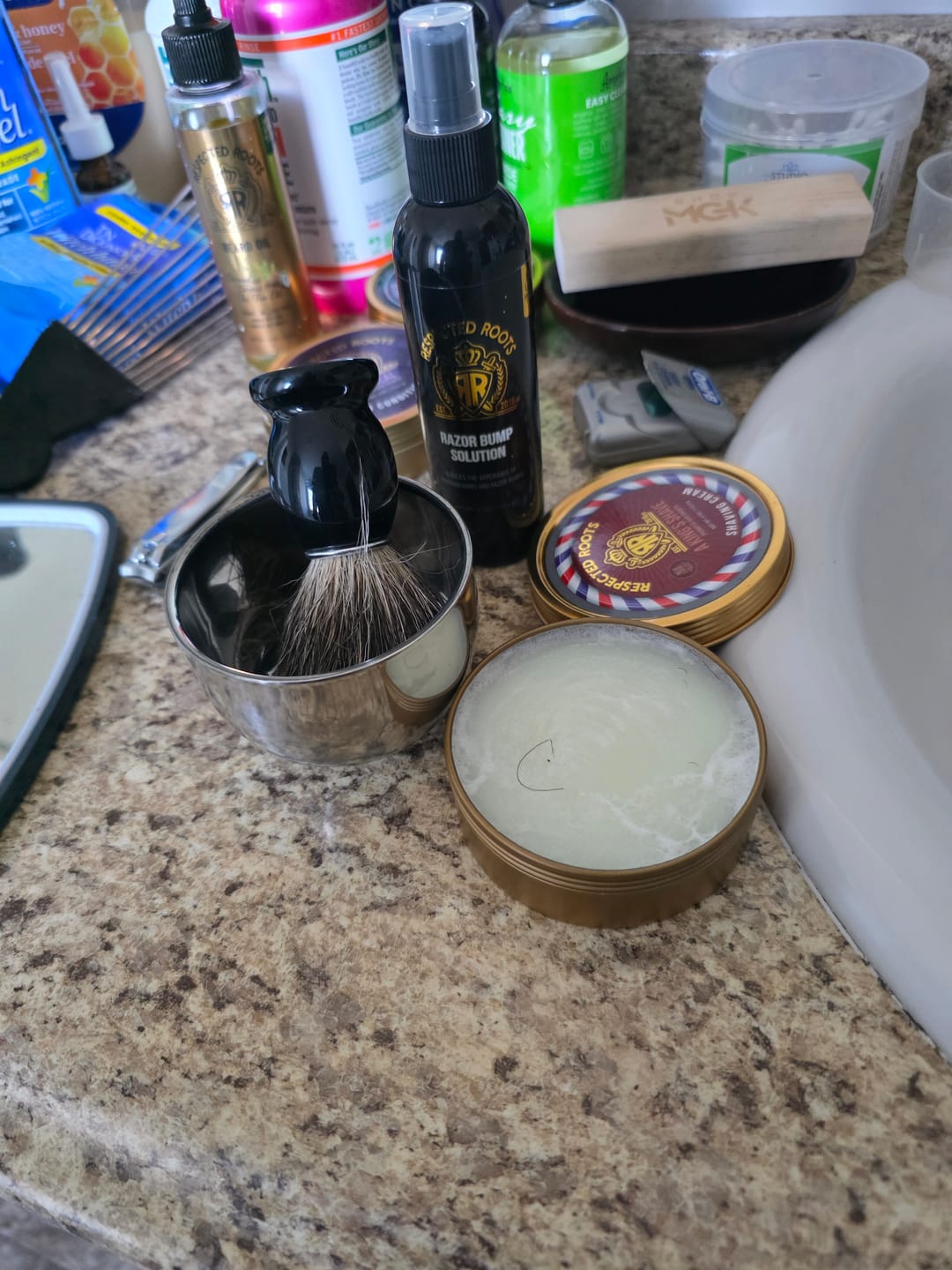 Customer photo review of Shaving Kit