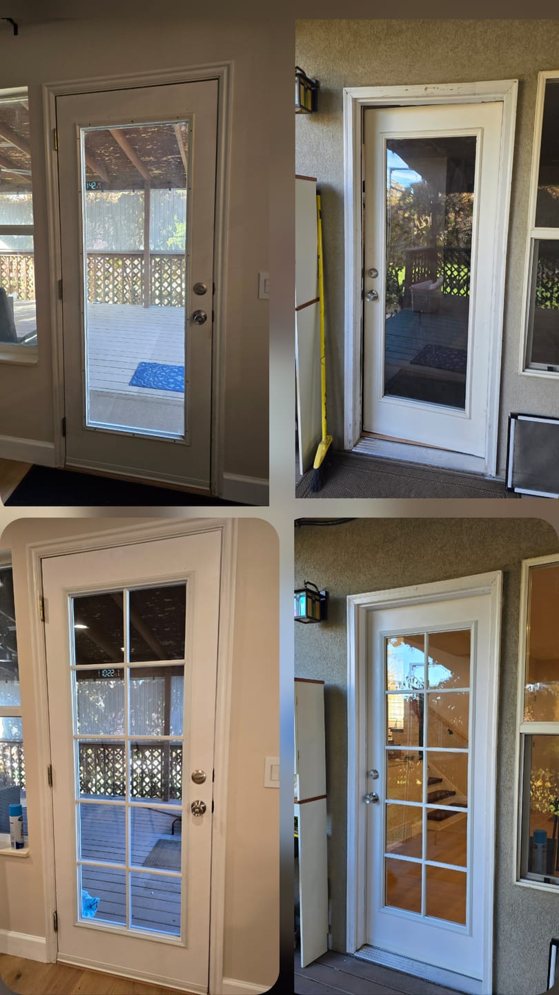Customer photo review of Full Lite Frame Kit with 10 Grids