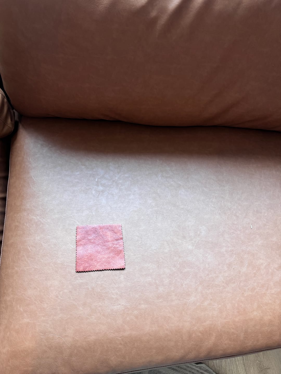 Customer photo review of Elite Comfort Sectional