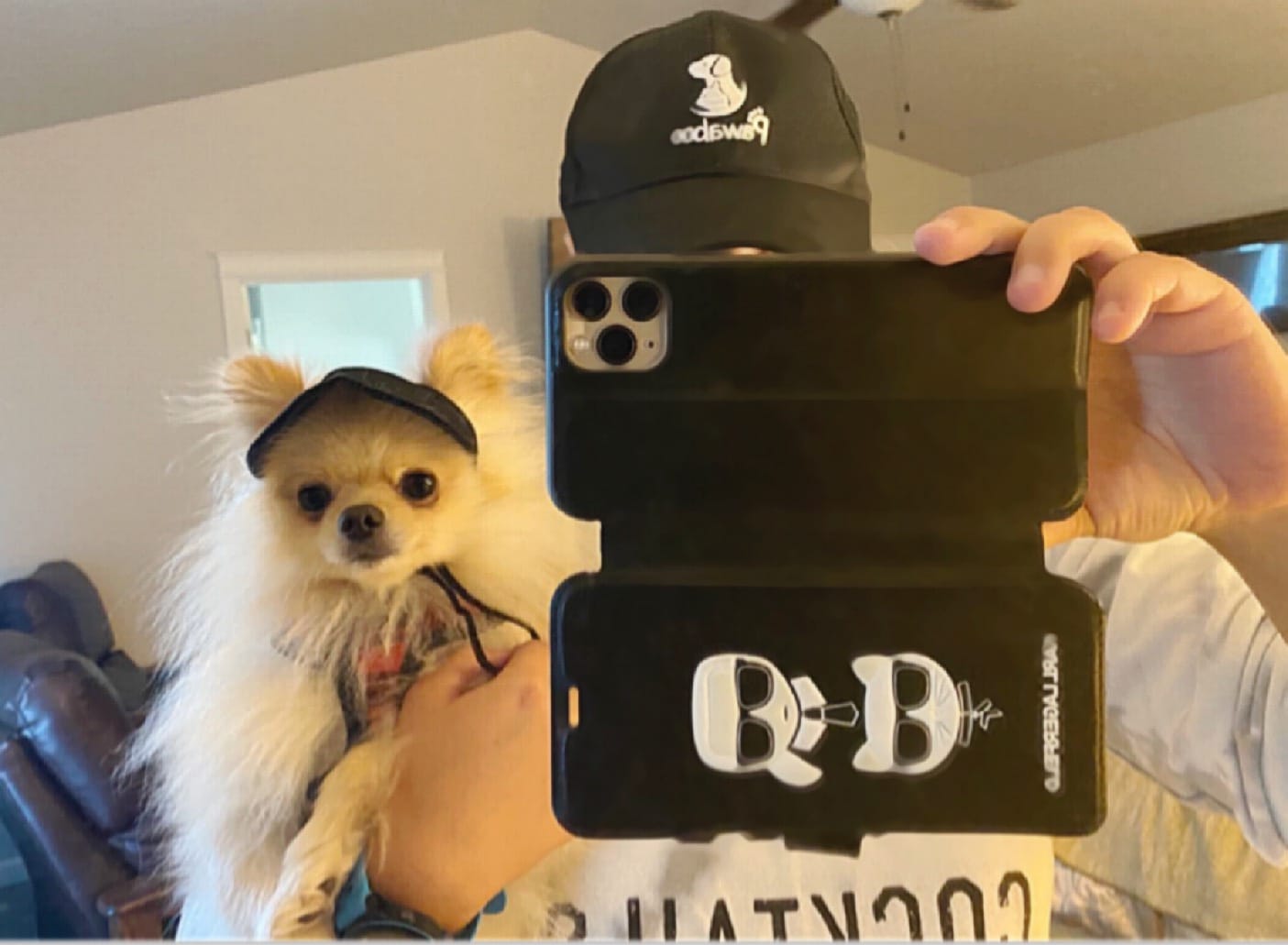 Customer photo review of Baseball Visor Hat