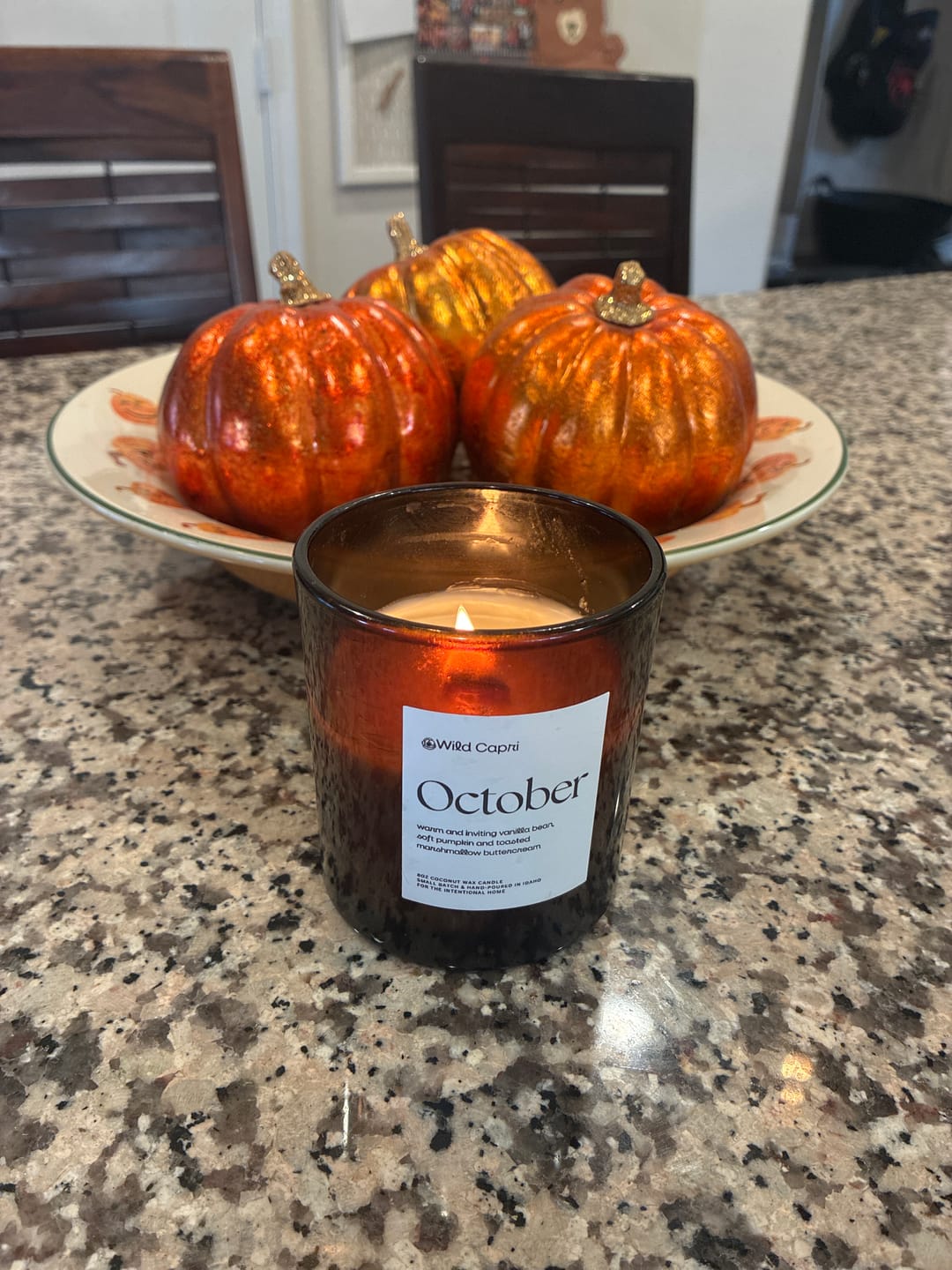 Customer photo review of October Candle