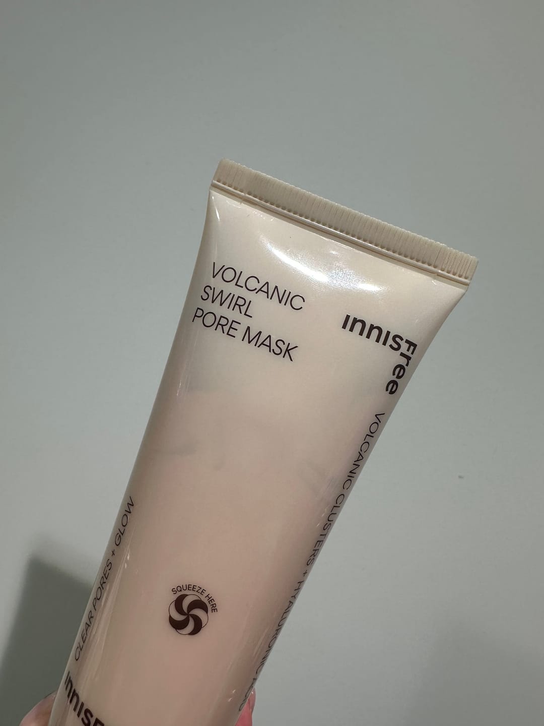 Customer photo review of ヴォルカニック　ポア　クリームクレイマスク