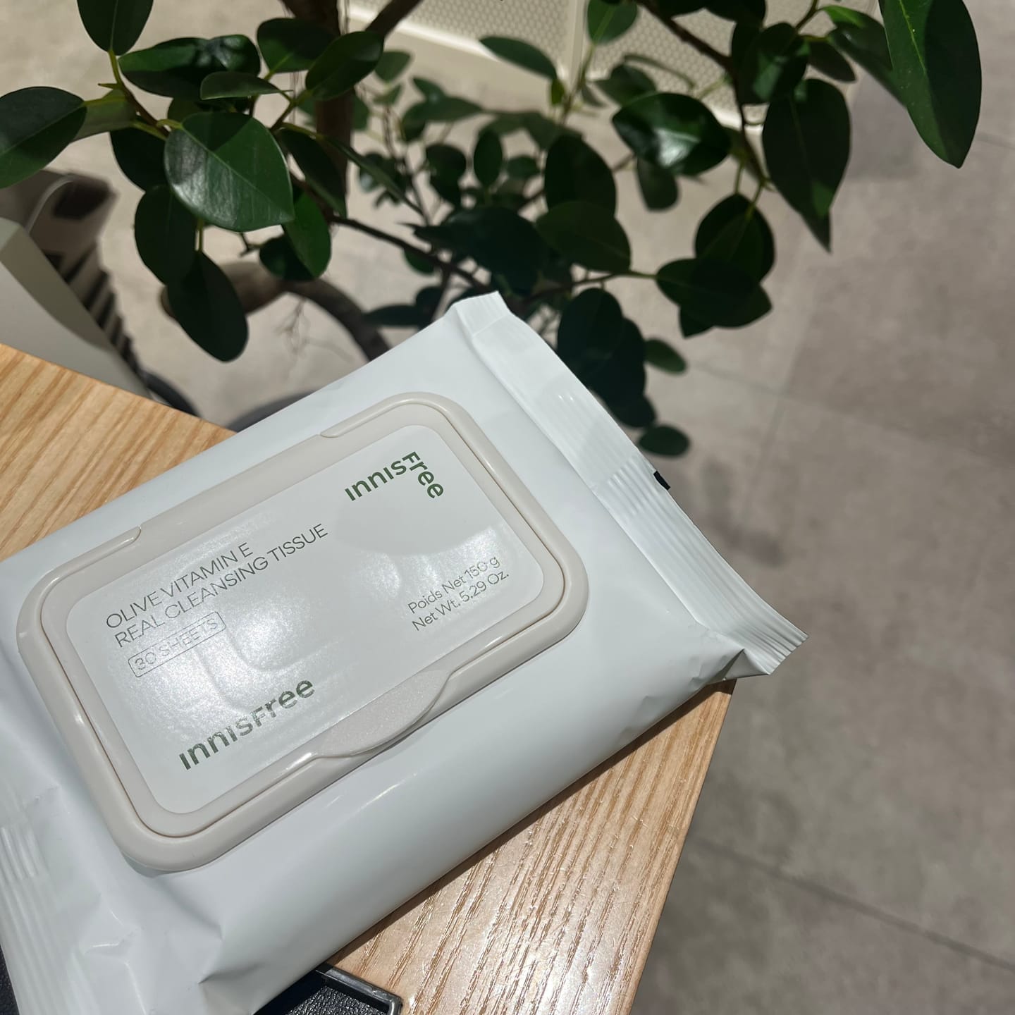 Customer photo review of オリーブ　ビタミンE　リアル　クレンジングシート