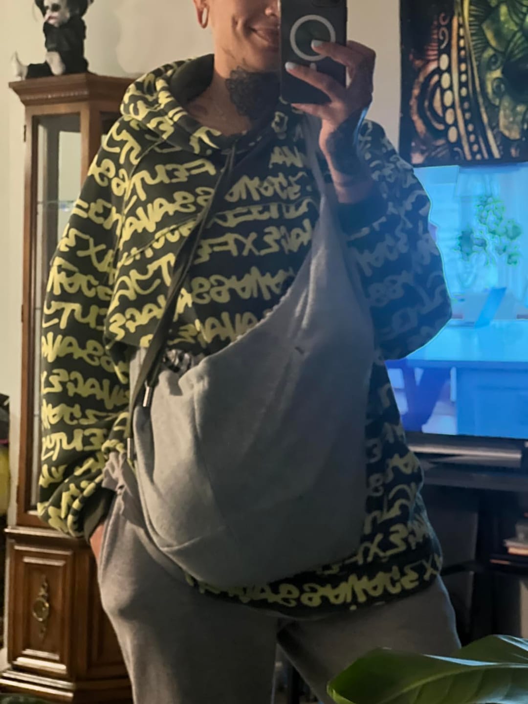 Customer photo review of Foldable Carrier Bag