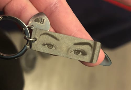 Customer photo review of Schlüsselanhänger - Augen