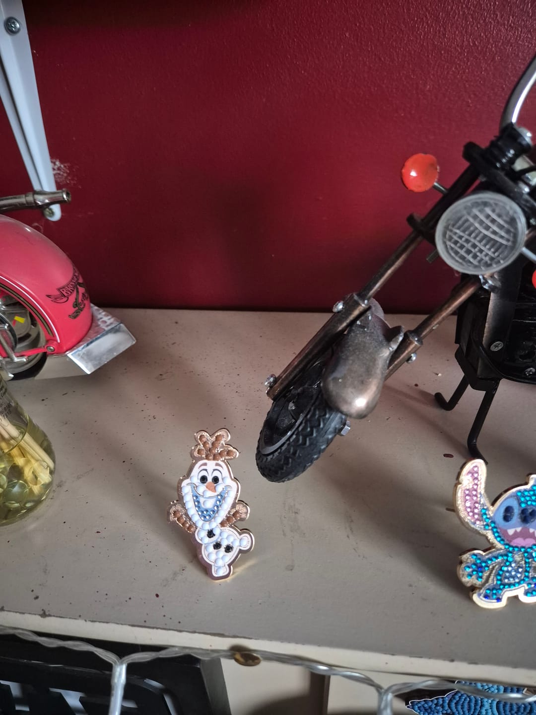 Customer photo review of Disney Crystal Art Pin Badge - Blind Bag