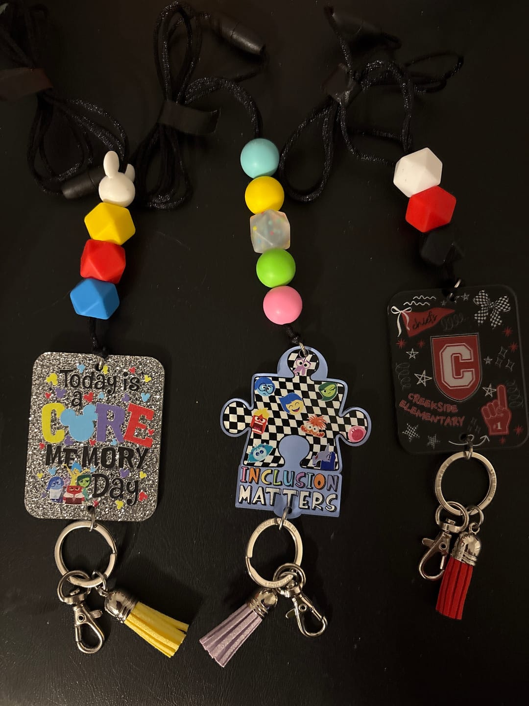 Customer photo review of Fall 2025 Personalized Seasonal Lanyard
