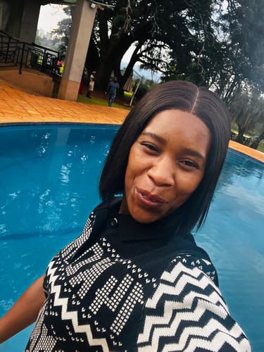 Customer photo review of 8' 5x5 Vietnamese SDD Bone Straight Custom Made Wig