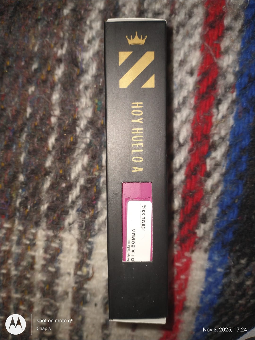 Customer photo review of Perfume Tendencia D LA BOMBA CAROLINA HERRERA NUEVO zenz
