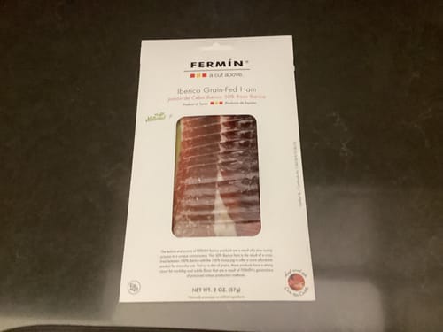 Customer photo review of Iberico grain-fed ham Fermin 2 oz - 4 packs x 50 | Iberico ham