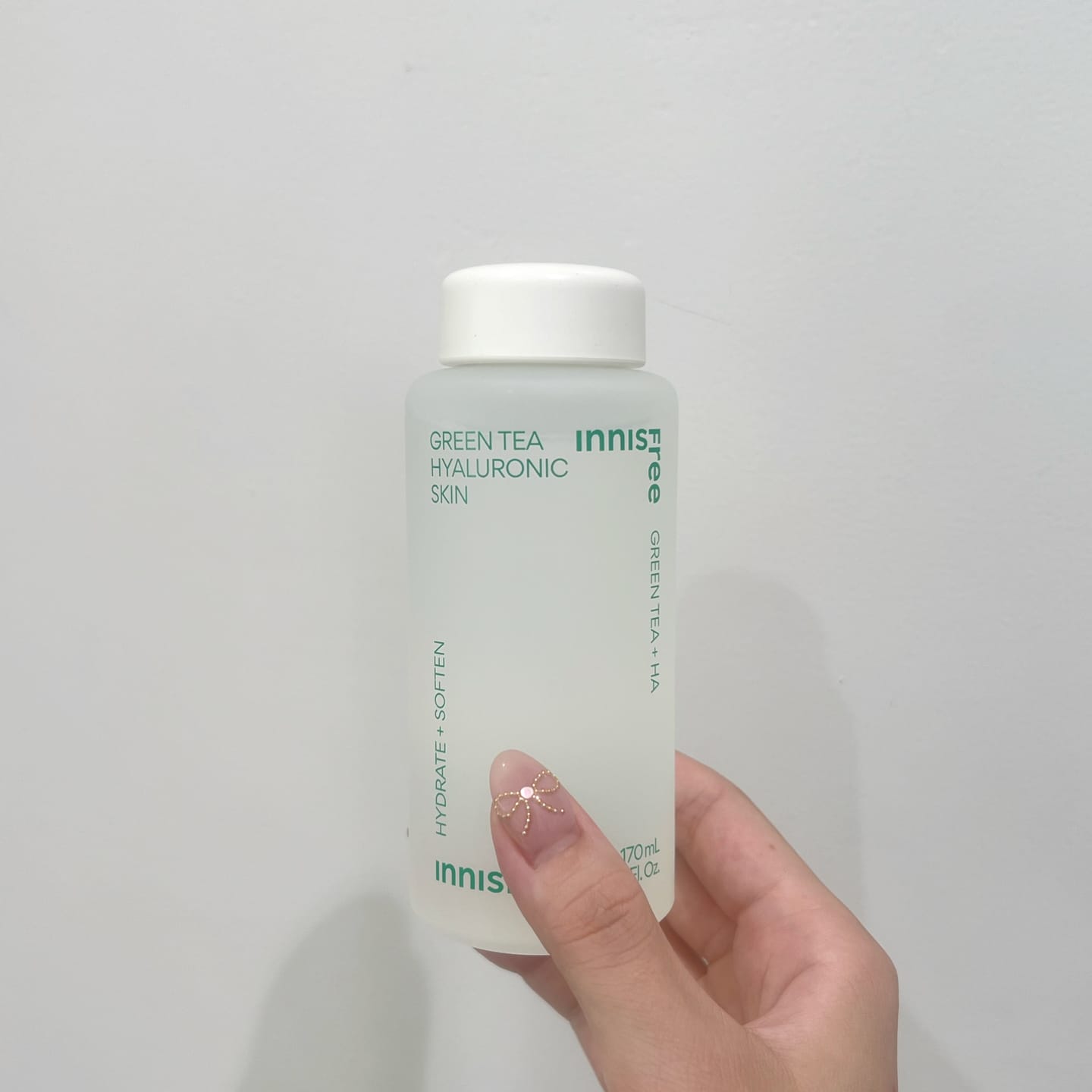 Customer photo review of グリーンティー　ヒアルロン　スキン
