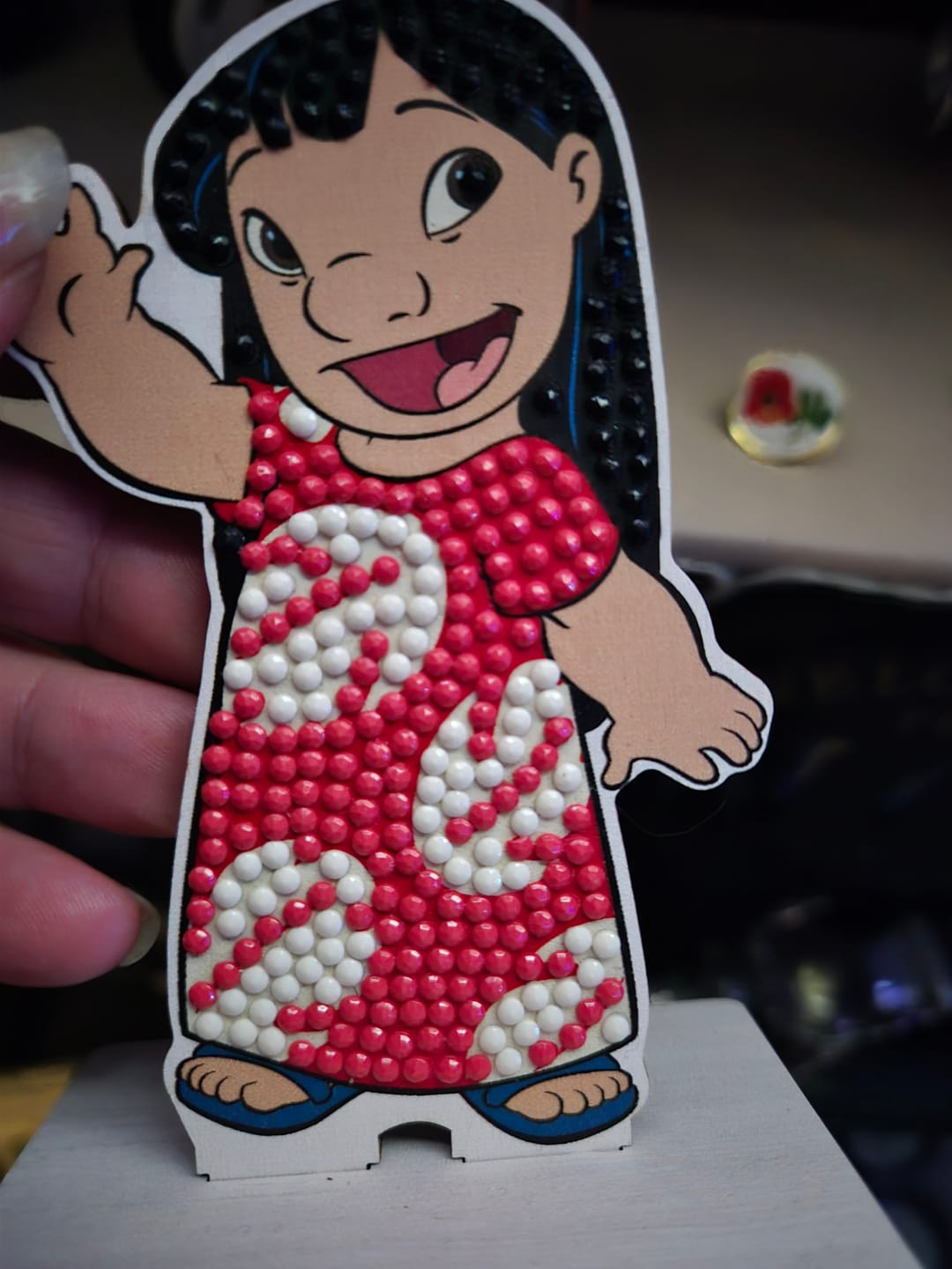 Customer photo review of "Lilo" Crystal Art Buddies Disney Series 2