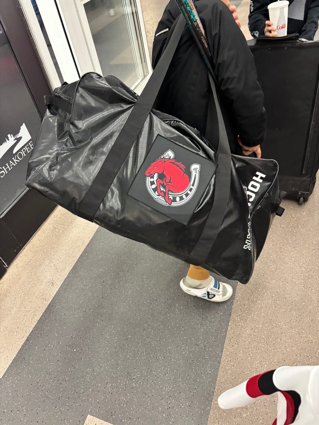 Customer photo review of YAKSAK HOCKEY BAG