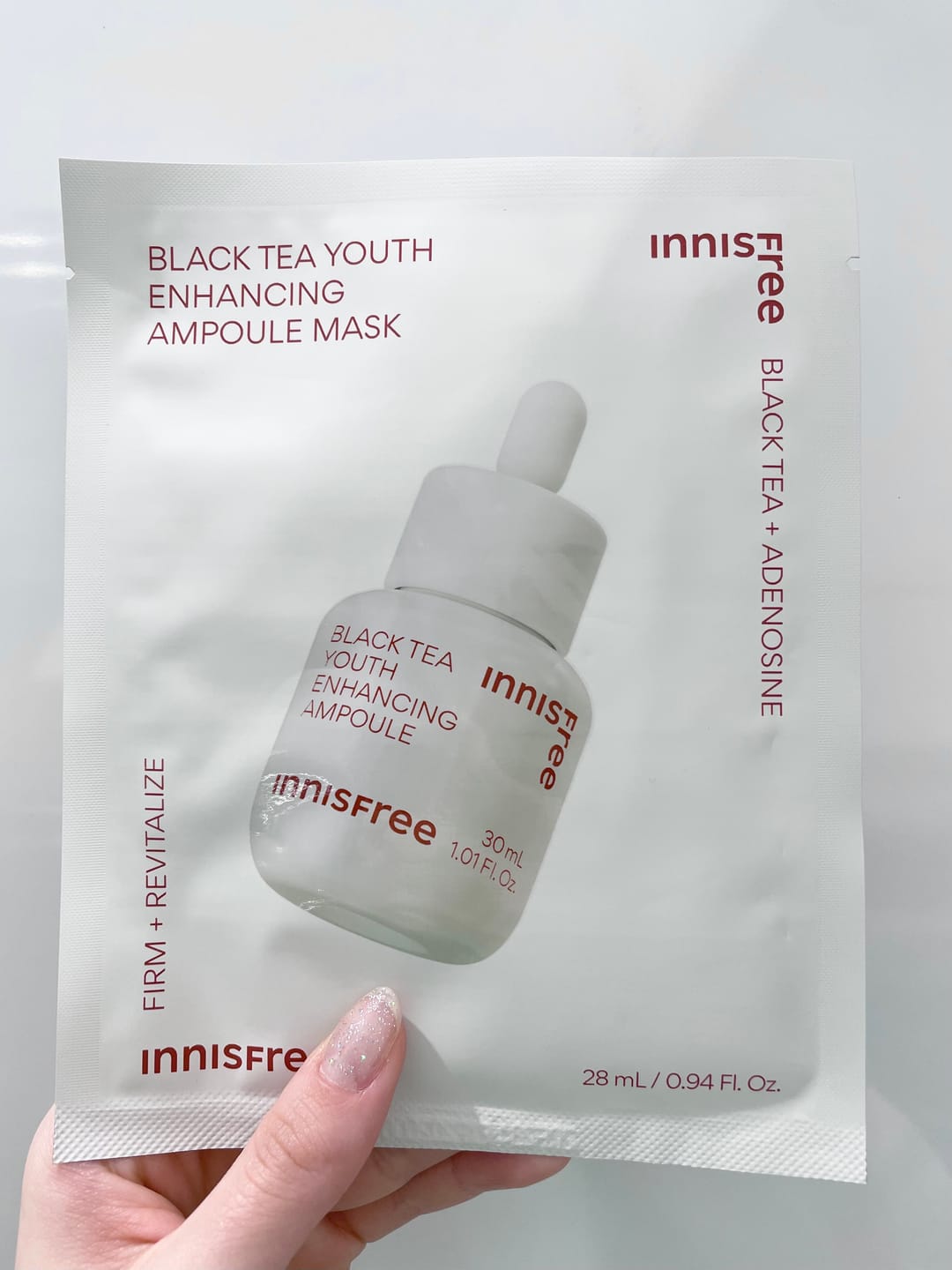 Customer photo review of ブラックティー　ユース　マスクシート