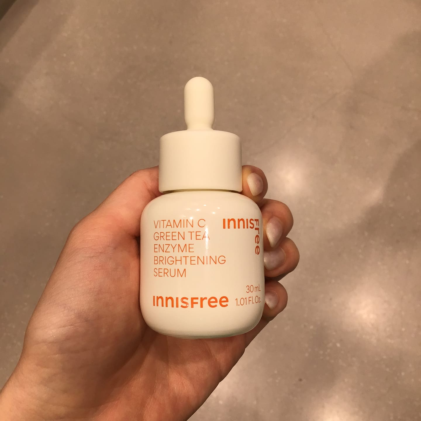 Customer photo review of ビタC　グリーンティーエンザイム　ブライト　セラム