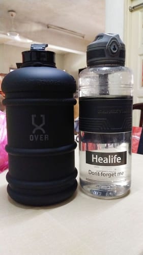 Customer photo review of 2.2L Oversized Bottle PRO