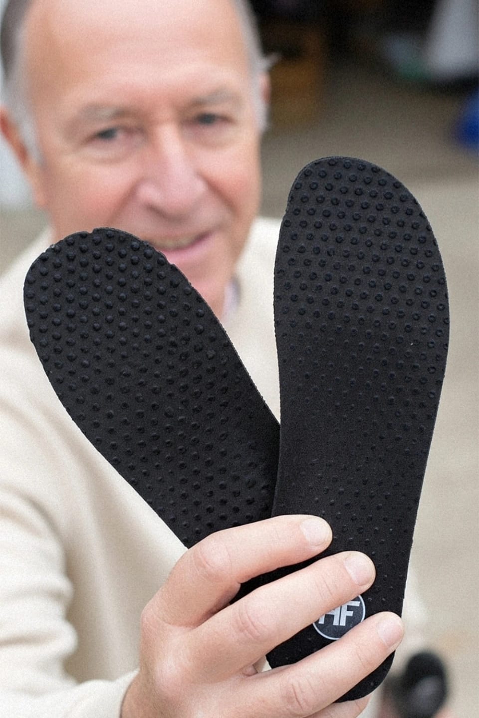 Customer photo review of Standard Comfort Insoles – Lightweight and Breathable
