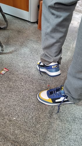 Customer photo review of Bacca Bucci x Looney Tunes “Road Runner Rush” Sneakers