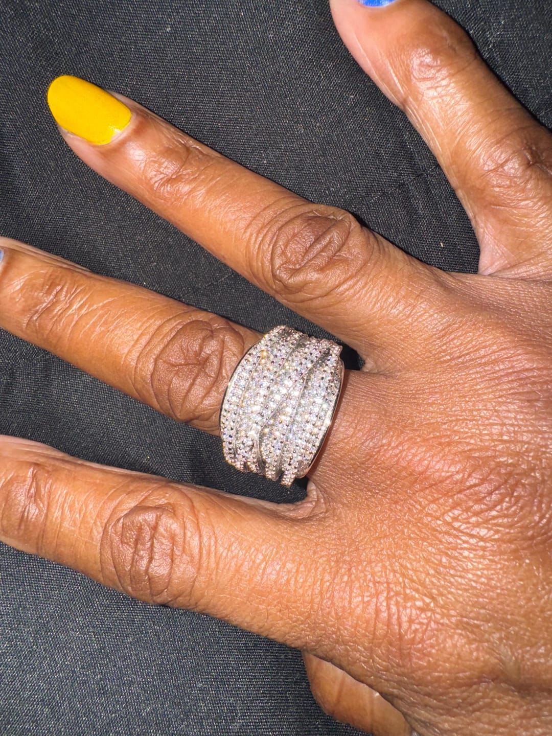 Customer photo review of Infinity Embrace Ring