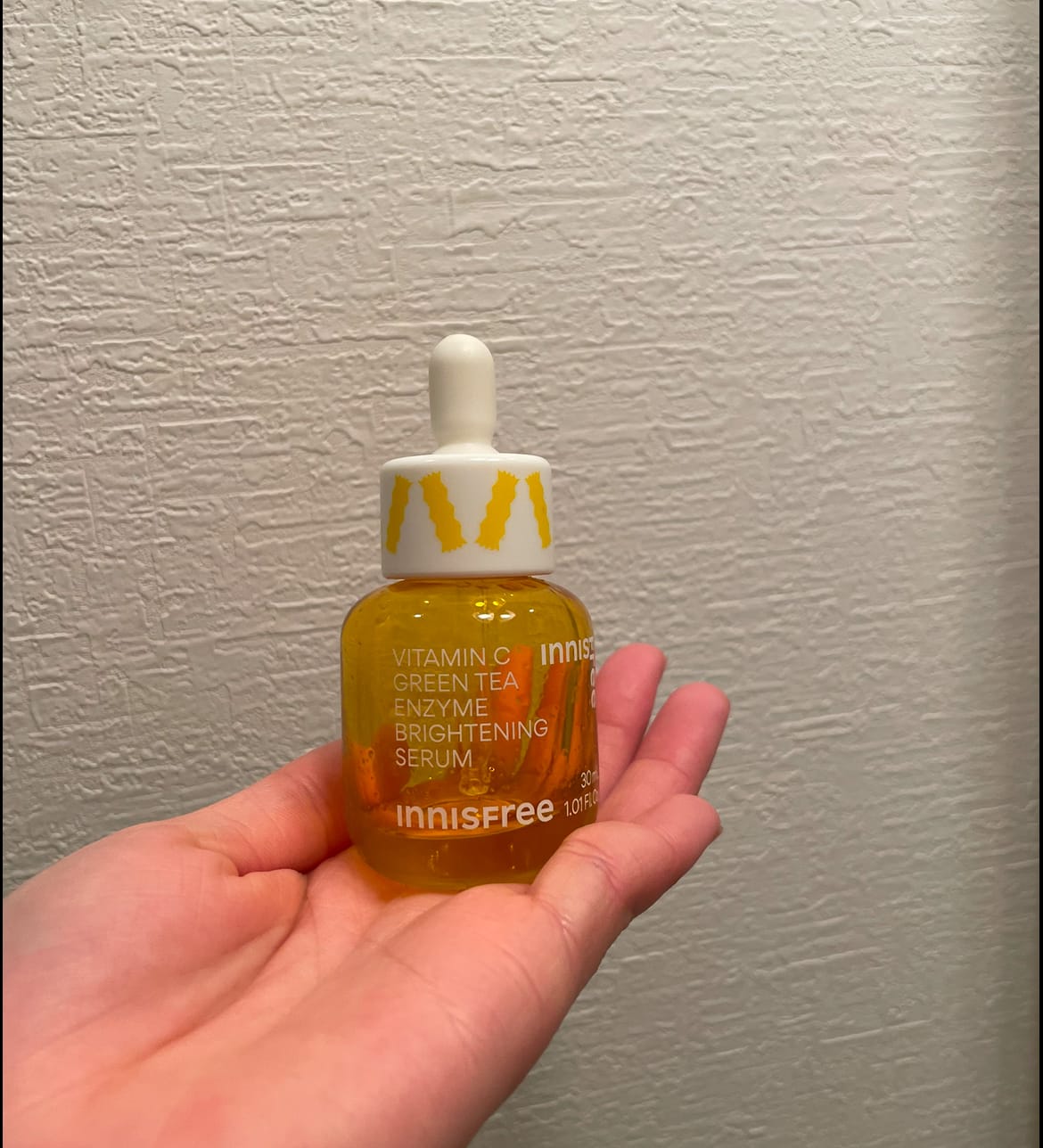 Customer photo review of ビタC　グリーンティーエンザイム　ブライト　セラム