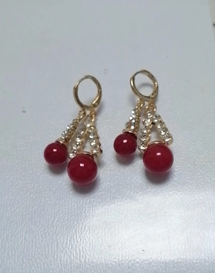 Customer photo review of Stacy Earrings