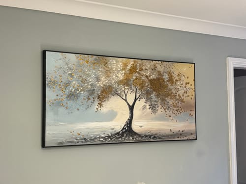 Customer photo review of Tree Abstract Textured Wall Art #TP042