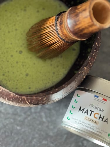 Customer photo review of THÉ MATCHA GENMAI BIO