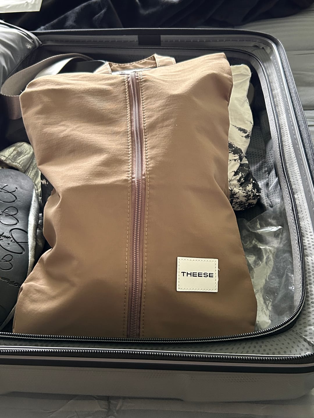 Customer photo review of Premium Shoe Travel Bag