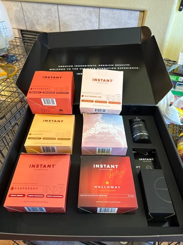 Customer photo review of Premium Electrolyte Drink Mix